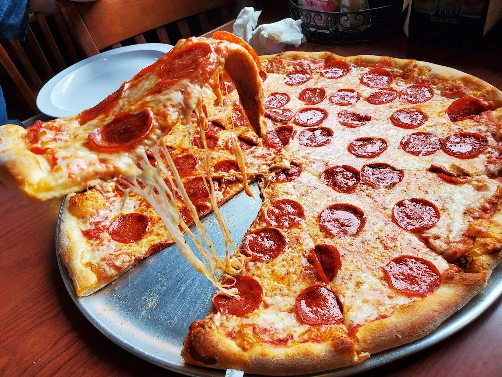 Pineapple and Pepperoni Pizza