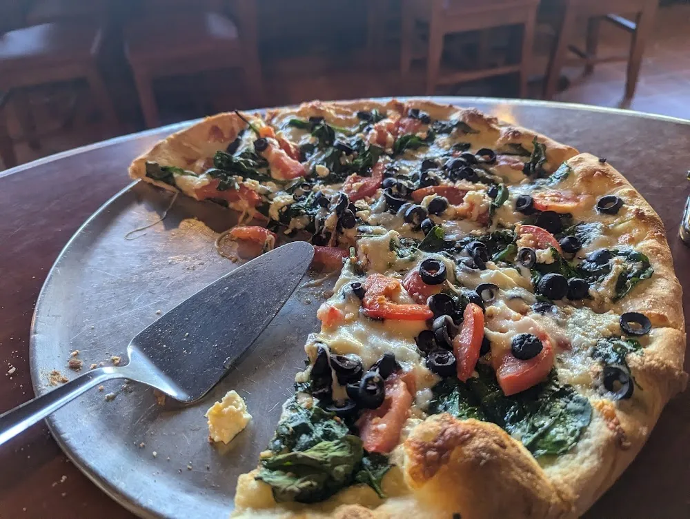 White Gourmet Pizza